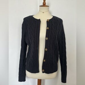 Lands’ End Knit Cardigan